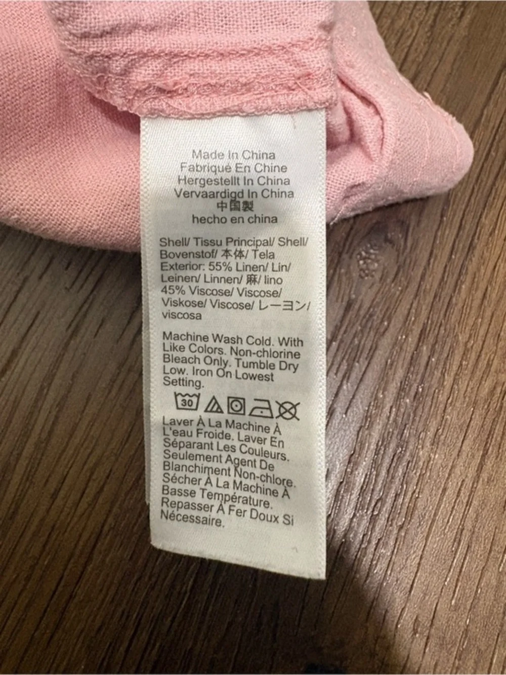 J.Crew Seaside Linen Blend‎ Shorts Romance Pink Medium